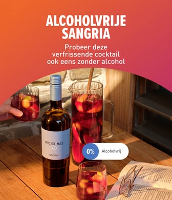 Alcoholvrije sangria. Maak &lsquo;m eens zonder alcohol!